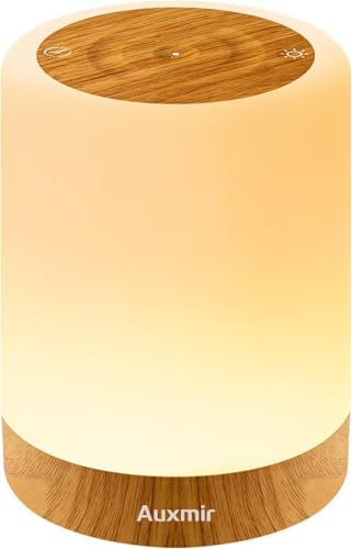 Auxmir Lampe de Chevet Veilleuse LED avec 256