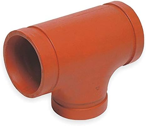 6" x 6" x 4" Nominal Size Ductile Iron Reducing Tee