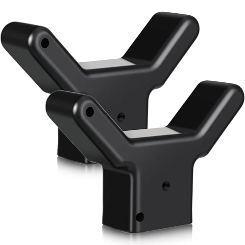 Yungyan 2 Pcs Tree Support, Plastic Fruit Tree Branch Support Device Tree Brace Prevent Them from Breaking for Vineyards Ornamental Gardens Orchards Fits on Standard 1.57 x 1.57 Inch Lumber (Grey)