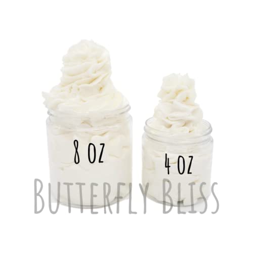 Mango Whipped Body Butter, natural lotion, organic, 8oz jar, made with shea butter, mango butter, coconut oil, almond oil - Thumbnail 4