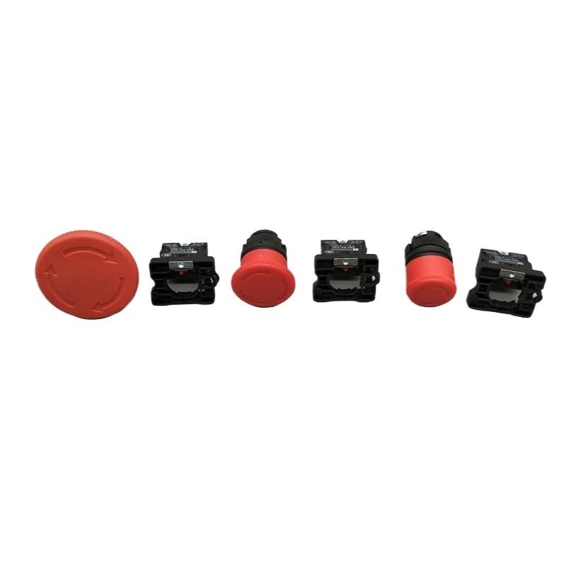 22 mm XB2-ES542 XB2-ES442 XB2-ES642 czerwony grzybkowy wyłącznik awaryjny przełącznik przyciskowy NC 10A/415V(542)