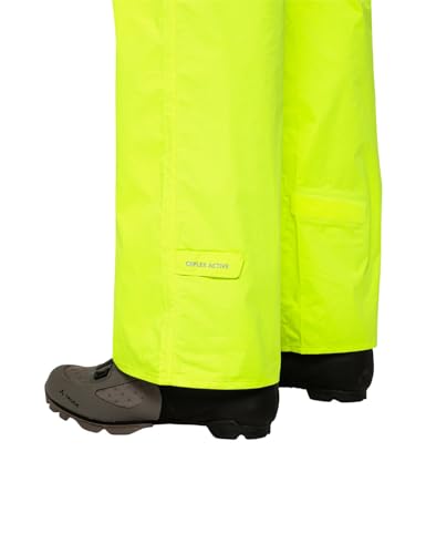 Vaude Men's Drop Pants Ii Pantaloni, Neon Yellow Uni, M Uomo - 5