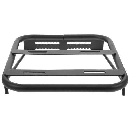 Universal Rear Luggage Rack with Backrest Support
