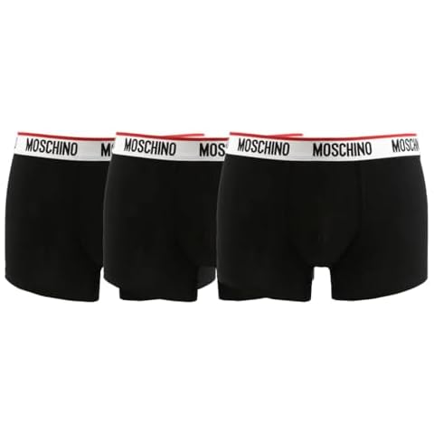 Moschino Black Boxer Shorts 3 Pack Cover