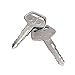 Pair of Komatsu Equipment Ignition Keys for Komatsu, Kalmar, Dressta, Sakai - Part Number 787 (2 Keys) 2019