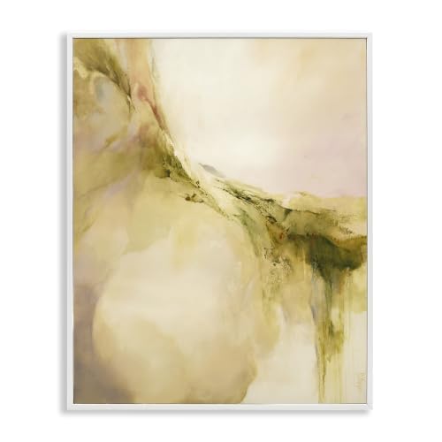 Soft Abstract Neutral Composition, 16 x 20 Inch Framed Giclée Print