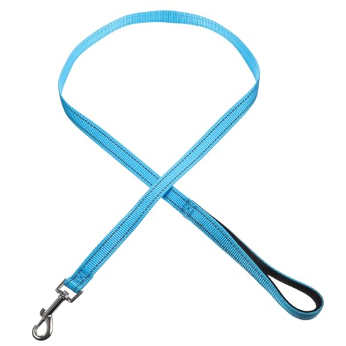 JUMPLAWN ナイロン製反射犬用リード 大型犬用の頑丈な散歩用ロープ 天?色