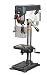 Produktbild Optimum Säulenbohrmaschine DQ 20V (Tischbohrmaschine mit Keilriemenantrieb, stufenlos einstellbarer Drehzahl, Arbeitsfläche 243x243 mm, Pinolenhub 80 mm, Aufnahme MK 2)