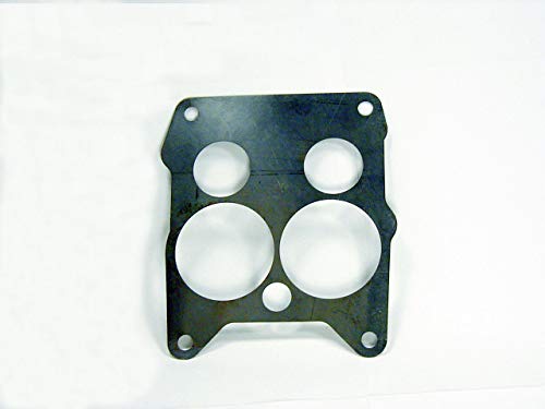 Metal Baffle Plate Base Gasket For Rochester Quadrajet 4 BBL Carburetor in 1965-1969 Chevy GMC (Metal shim/Heat shield, Stainless steel)