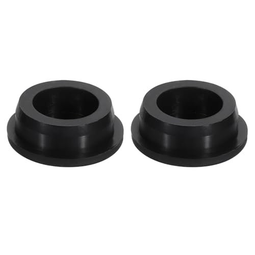 Image of uxcell 2 Pcs Black Plug Holes, Waterproof Rubber Button Plug for 31mm / 1.22 inch Hole
