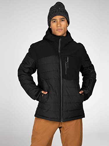 Foto von Protest Herren Skijacke MOUNT 20 10K Wasserdichte Und Atmungsaktiv True Black XS