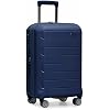 Traveler's Choice Pagosa Hardshell Expandable Luggage with Spinner Wheels, Navy, 22-Inch Carry-on