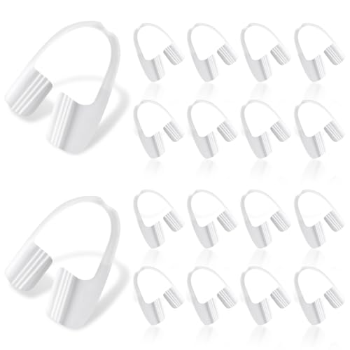 16 Pièces Gouttiere Dentaire Bruxisme Ajustable, Protege Dent,Goutiere Dent Bruxisme nuit Confortable,Matériau Durable,Réduit Bruits De Grincement,Améliore Qualité De Sommeil