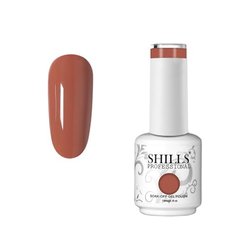 Image of SHILLS PROFESSIONAL UV /LED Soak Off Gel Finish Polish Color Shade 114,15 Milliliters