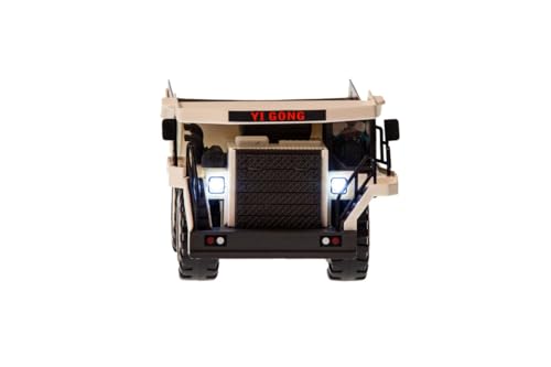 s-idee® BC1041 weiß RC Kipper LKW 1:24 Metallteile 2,4 GHz 9 Kanäle Licht und Sound