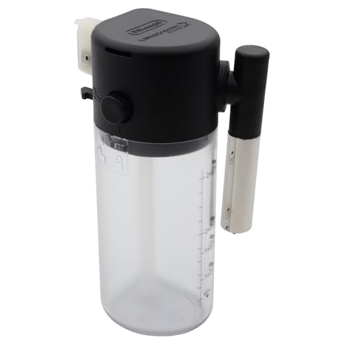 De'Longhi Milk Jug DLSC028 dzbanek do mleka kompatybilny z ekspresami do kawy De'Longhi część zamienna do systemu mlecznego