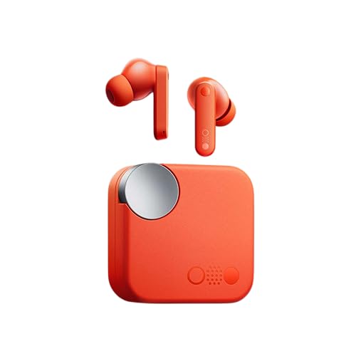 CMF BY NOTHING CMF Buds Wireless Bluetooth Earbuds, 42dB Noise Cancelling Earbuds, Dirac HD Audio, 35.5H Playtime, BT5.3, IP54 Waterproof, 4HD Mics Wireless Headphones for iPhone & Android (Orange)