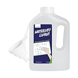 loukin Detergente per lavagna bianca da 1 l, con imbuto pieghevole in silicone, spray per la pulizia a secco, rimuove le macchie ostinate, non tossico e inodore