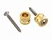 2 Buttons Only for Schaller Strap Locks Gold Allparts AP-0682-002