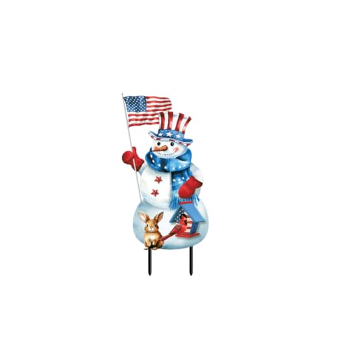 Briarwood Lane Winter Metal Art x American Snowman for Winter Metal Art