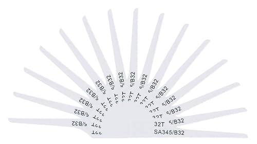 Sealey 74mm Air Saw Blade 32tpi - Pack of 15 - SA345/B3215