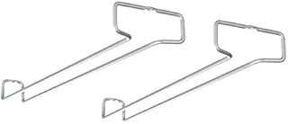 Metaltex "Rail" Wine Glass Undershelf Rack/Hanger, Set of 2, 41cm