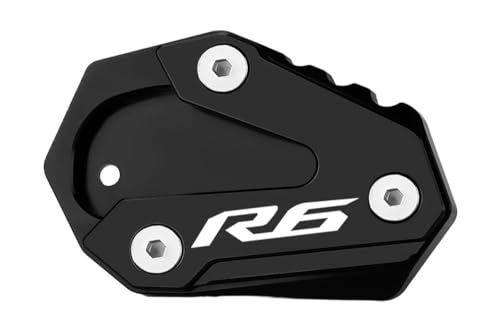 Extension de béquille latérale pour moto YZF-R6 2012-2024 accessoire béquille noire