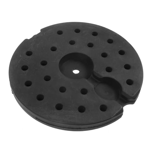 Base noire en plastique empêche la chute de votre lampadaire