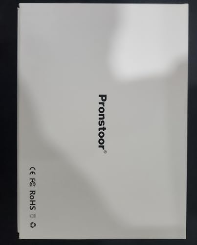 PRONSTOOR Kit de teleprompter portátil para celular e teleprompter de vídeo com controle remoto para