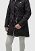 Ragwear Damen langer Mantel warme Winterjacke mit Kapuze YM-Canny Black22 Gr. M