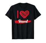 I Love Barnwell T-Shirt County I Heart Barnwell T-Shirt