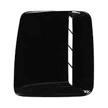 Universal Car Hood Vent Scoop Kit Automobile Modification Glossy Black