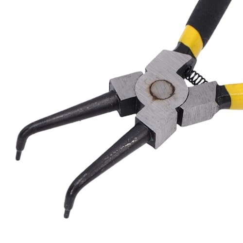 Alicates para anillos de retención de 4 piezas para desmontar clips sin dañarlos 8