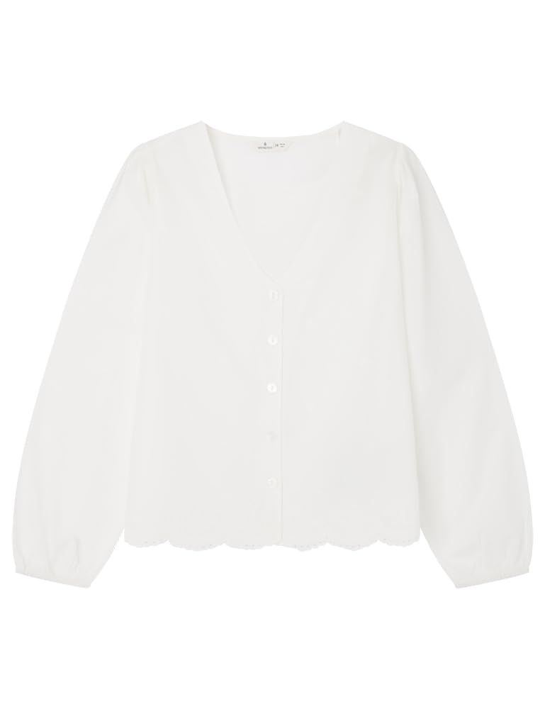 Springfield Blouse, Beige/Camel, 14 (L)