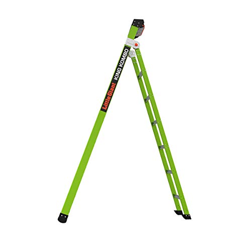 Little Giant Ladder Systems 13814-001 King Kombo 3-in-1 Ladder, 8 Ft, Green