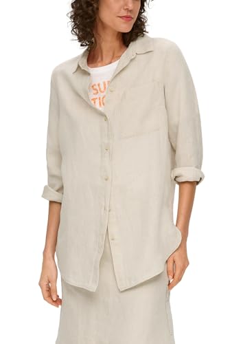 s.Oliver Lange Hemdbluse aus Leinen