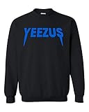 Gawx Tee Yeezus Crew Neck, Yeezus Tour, Yeezus Merch, Yeezus Shirt, Yeezus T Shirt, Kanye Yeezus, Kanye for President, Yeezy for President Heavyweight Crewneck Sweatshirt (XL, Blue)