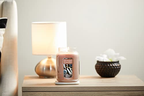Yankee Candle Seaside Woods Scented, Classic 22Oz Large Jar Single Wick Candle, Over 110 Hours Of Burn Time #TOP2