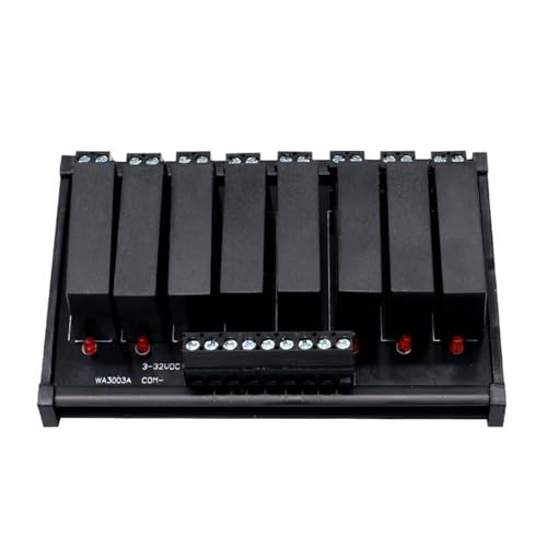 Module relais SSR 8 canaux DC DC commutation rapide 5A montage DIN - 8