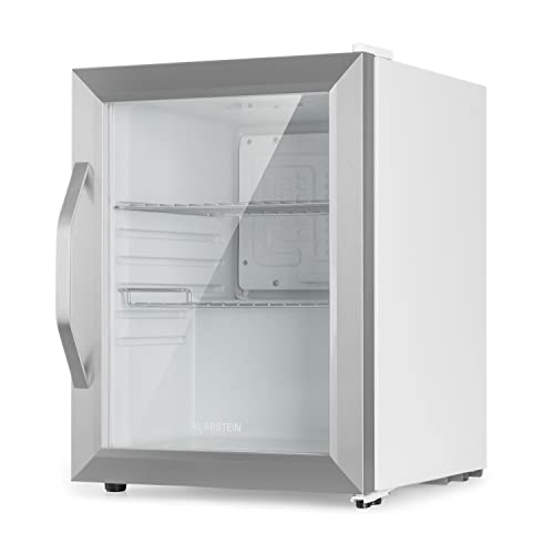 KLARSTEIN Beersafe Crystal White Beer Fridge, Beverage Fridges with Glass Door, Refrigerator, Bottle Fridge with 33 Litres - Image 5