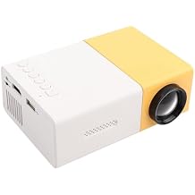 Portable Video Projector, 1080P Full HD Mini 4K Home Theater Projector Support 30,000 Hrs LED Lamp Life, 1500 Lux, Compatible with HDMI/VGA/USB/TV Box/Laptop/DVD for Indoor OutdoorUS Plug