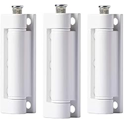 Bisagras para ventanas de SILISTO, 75 mm, 3 unidades, Blanco, 831100