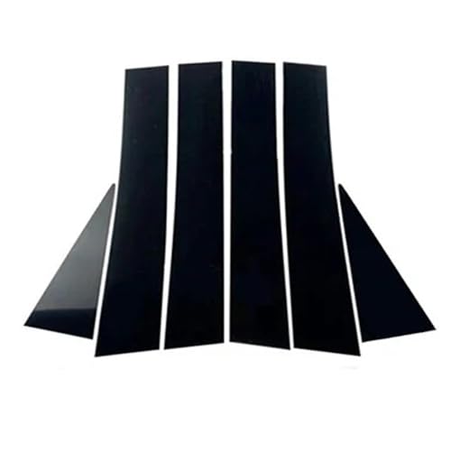 Postes de pilar de coche para Chevrolet Captiva 2007-2018, moldura de puerta y ventana, 6 piezas 2