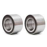 HICKS 517008 Front Wheel Hub Bearing Compatible with 1998-2008 Subaru Forester, 1993-2007 Subaru Impreza, 1990-2004 Subaru Legacy, Set of 2