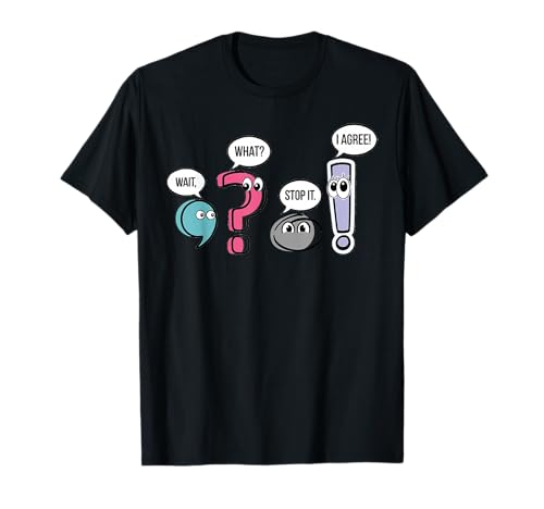 Punctuation English Teacher Gift Wait What Stop It I Agree