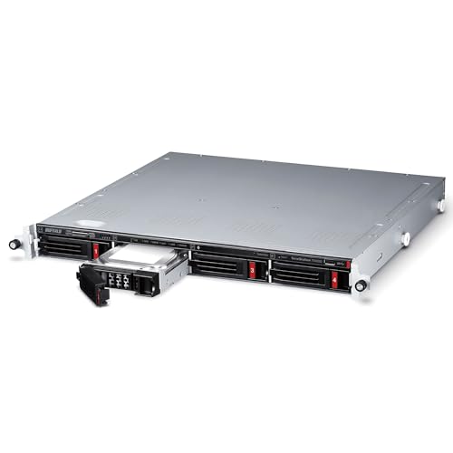 Image of BUFFALO TeraStation 3420RN 4-Bay SMB 8TB (4x2TB) Rackmount NAS w /Hard Drives Included Network Attached Storage