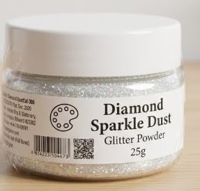 Diamond Sparkle Dust Glitter Powder 25g, Glass Finish Shimmer Powder for Resin Art, Nail Art, DIY Craft, Decoration and Painting-image-43