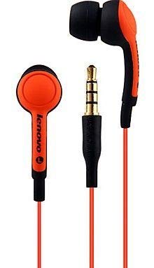 Lenovo In Ear Headset, Orange - P165 
