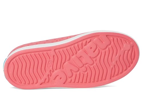Native Shoes Unisex Kid Jefferson (Little Kid/Big Kid) Flamingo Pink/Shell White 4 Big Kid Medium