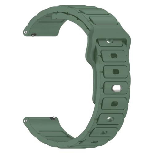 Image of ACM Watch Strap 22mm for Universal 22mm Size Replacement Strap Smartwatch | Silicone Belt Sports Button Closure Band